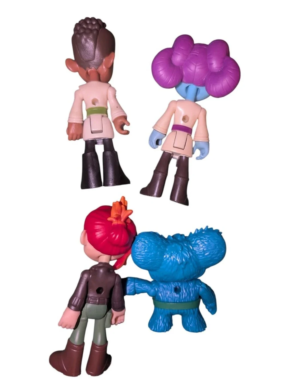 Star Wars Young Jedi Adventures Action Figures Set of 4 Kai Nash Nubs Lys
